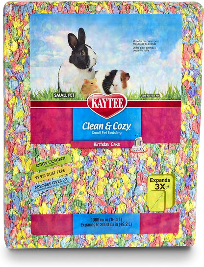 Kaytee Sustrato Clean & Cozy Birthday Cake 49.2L