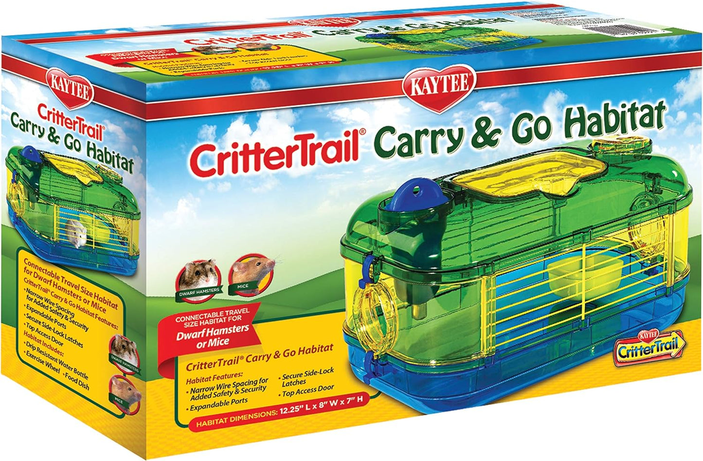 Hogar para Hamster CritterTrail Carry & Go Kaytee