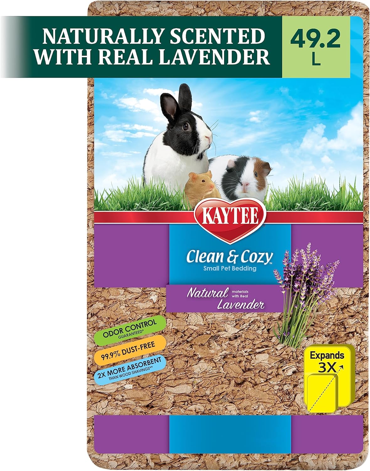 Kaytee Clean & Cozy Natural con Lavanda