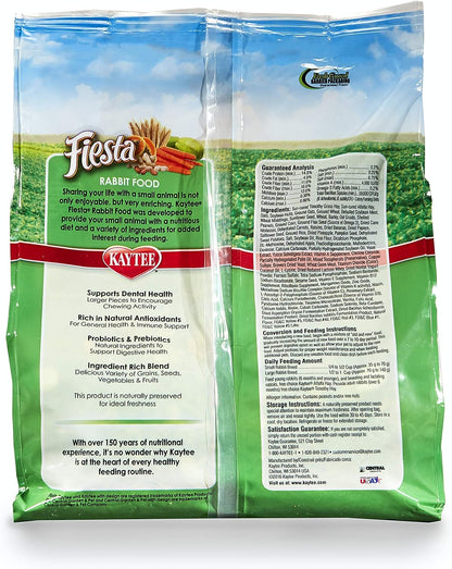 Comida para conejos Kaytee Fiesta 1.58 Kg ( 3.5 Lb)