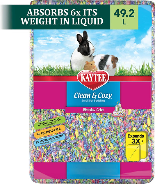 Kaytee Sustrato Clean & Cozy Birthday Cake 49.2L