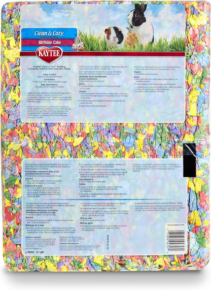 Kaytee Sustrato Clean & Cozy Birthday Cake 49.2L