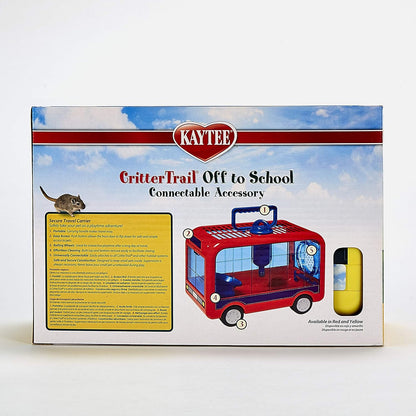 Kaytee CritterTrail Off to School Transportador Para Animales Pequeños (variedad de colores)