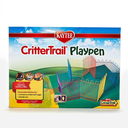 Kaytee Crittertrail Parque infantil con tapete