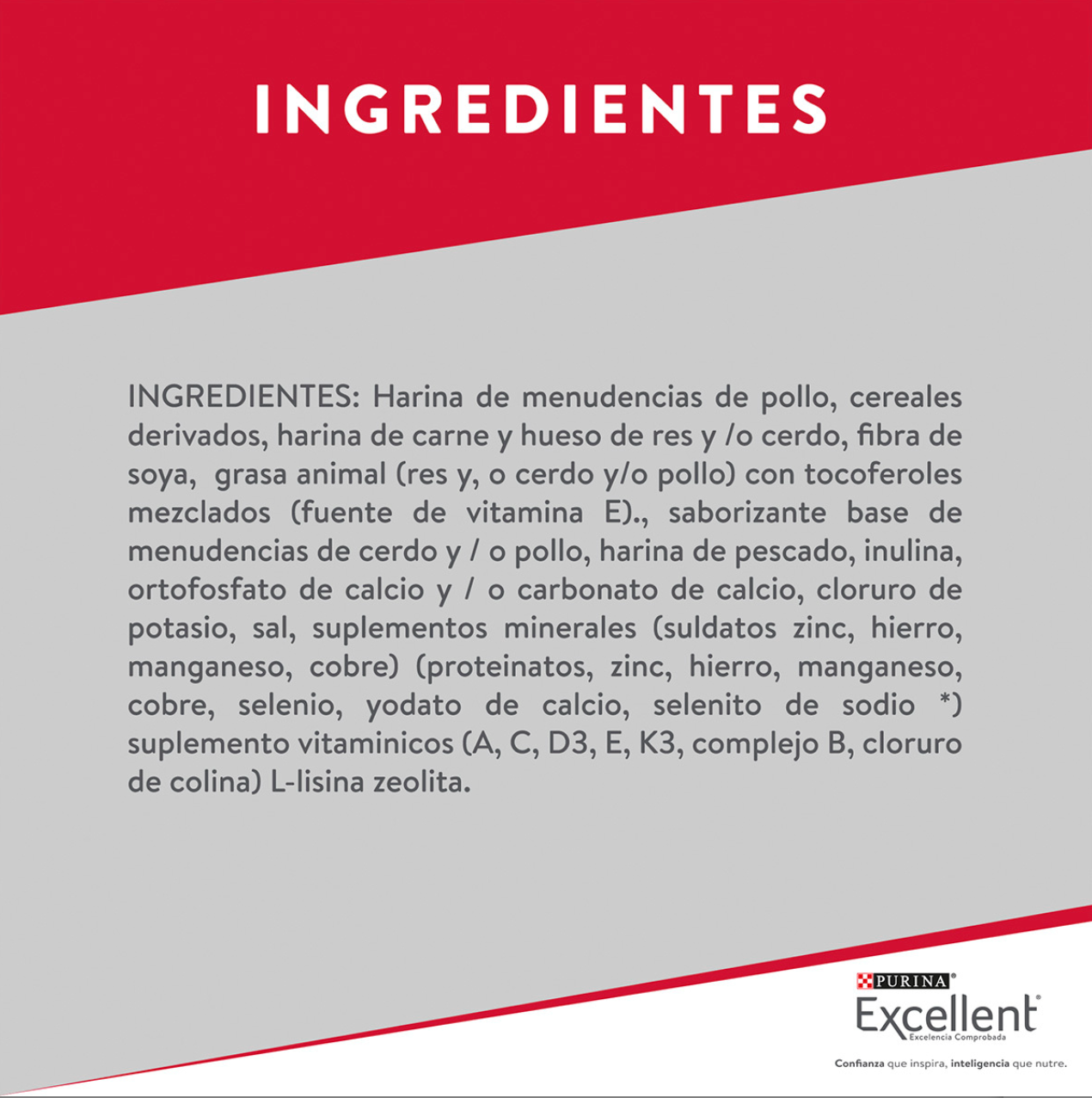 PROPLAN-EXCELLENT ADULTO RZ PQNA POLLO ARROZ 1.5 kg