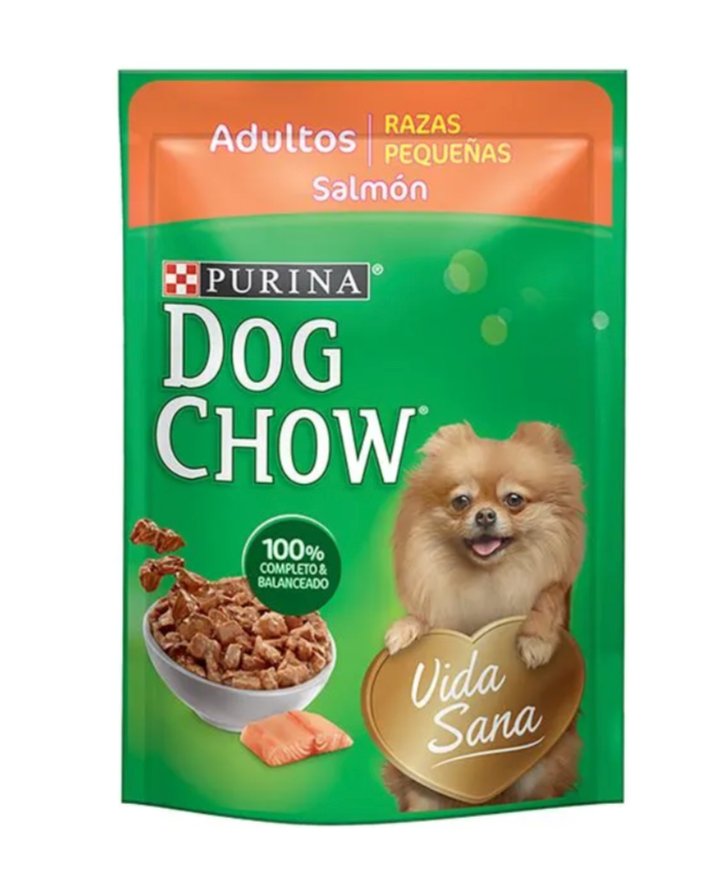 DOG CHOW Adulto Raza Pequeña Salmon 100 g