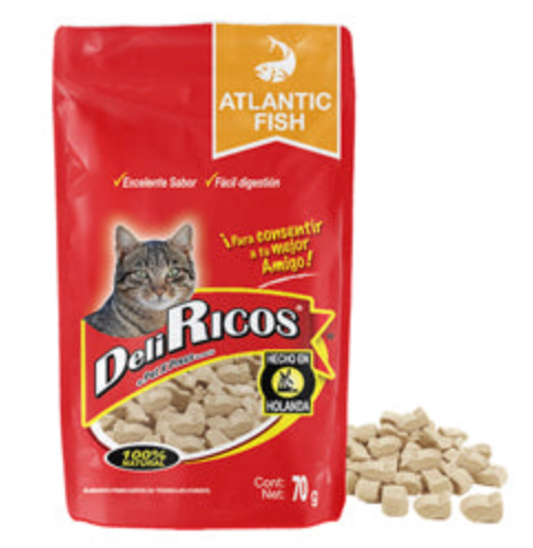 Deli Ricos-snacks pescado del atlantico 70 gr