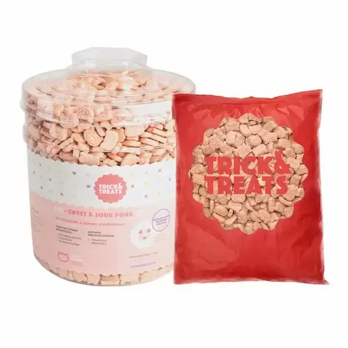 Bote Cerdito Agridulce (No incluye galletas) Contenedor Trick & Treats - Petopia