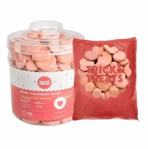 Bote Pay de Fresa (No incluye galletas) Contenedor Trick & Treats - Petopia