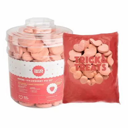 Bote Pay de Fresa (No incluye galletas) Contenedor Trick & Treats - Petopia