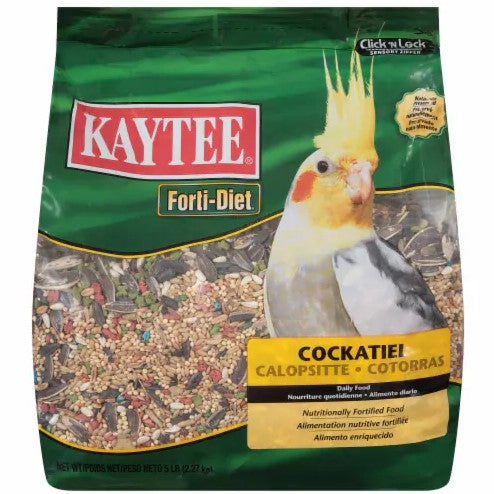 Forti-Diet Cacatúa Ninfa (Mezcla balanceada de semillas) 1.36 Kg (3 LB)