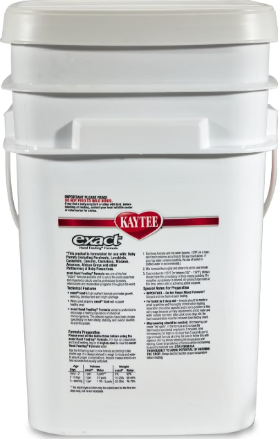 Alimentación manual Exact de Kaytee para pajaritos