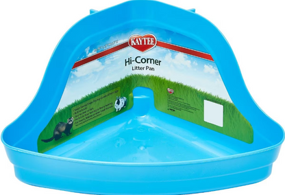 Kaytee Arenero de Plástico Hi-Corner Para Animales Pequeños (Variedad de Colores)