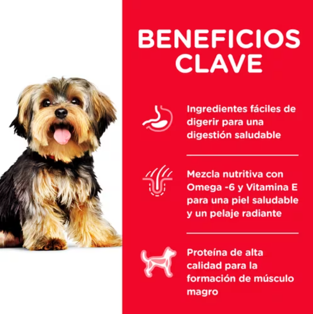Hill's Science Diet, Alimento para Perro Adulto Receta de Arroz y Pollo Raza Pequeña, Seco (bulto)