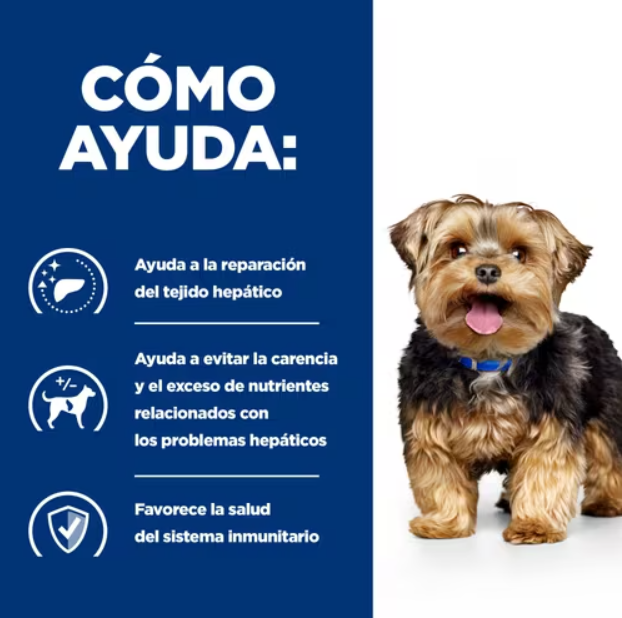 Hill's Prescription Diet l/d Salud Hepática Alimento Enlatado para Perros (lata de 370 gr)
