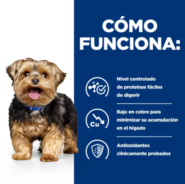 Hill's Prescription Diet l/d Salud Hepática Alimento Enlatado para Perros (lata de 370 gr)