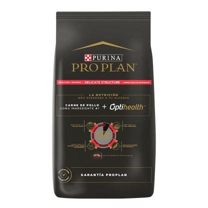 PROPLAN-ADULTO RAZA PEQUEÑA DELICATE STRUCTURE CON OPTIFORTIS 3 kg