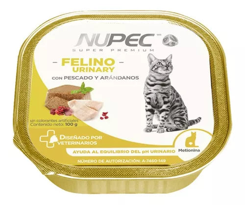 NUPEC WET GATO URIN/HAIRB 4 LATAS 100GR