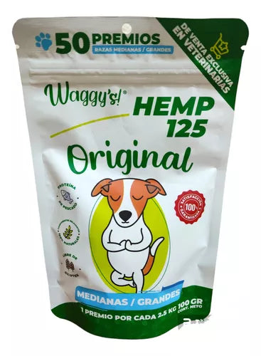 Waggy's-original 125 hemp 50 piezas