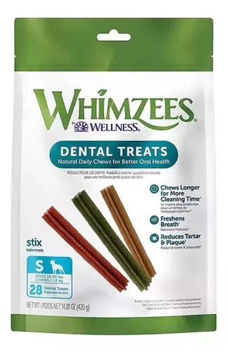 Whimzees-palito S 28 piezas