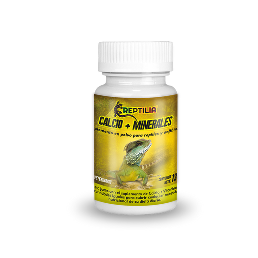 Lomas, Suplemento de Calcio con Minerales para Reptiles 135 gr