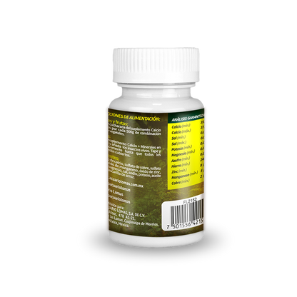 Lomas, Suplemento de Calcio con Minerales para Reptiles 135 gr