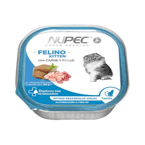 NUPEC WET GATITO 4 LATAS DE 100GRS