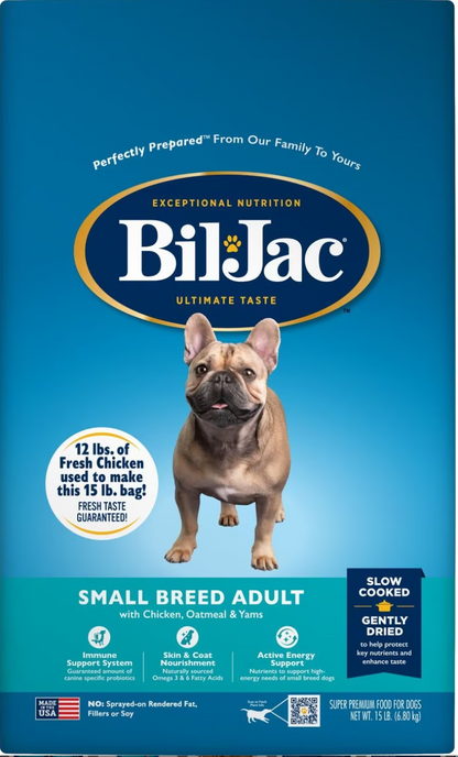 Bil-Jac Adulto Raza Pequeña Pollo