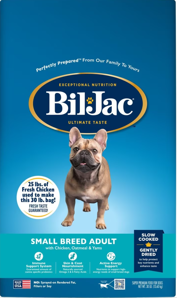 Bil-Jac Adulto Raza Pequeña Pollo