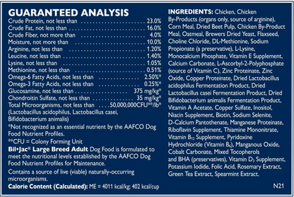 Bil-Jac Perro Adulto Raza Grande