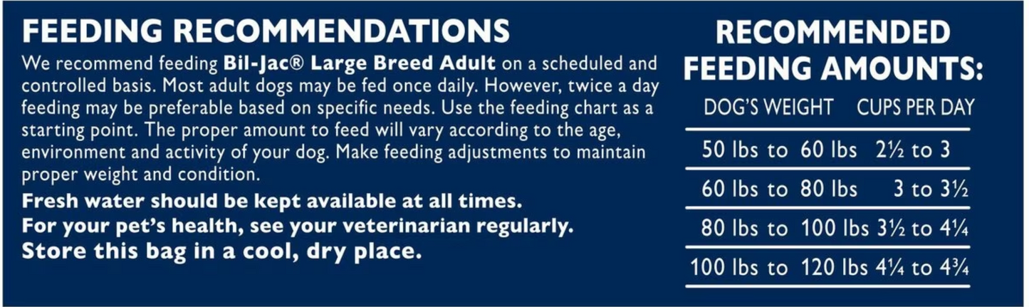 Bil-Jac Perro Adulto Raza Grande