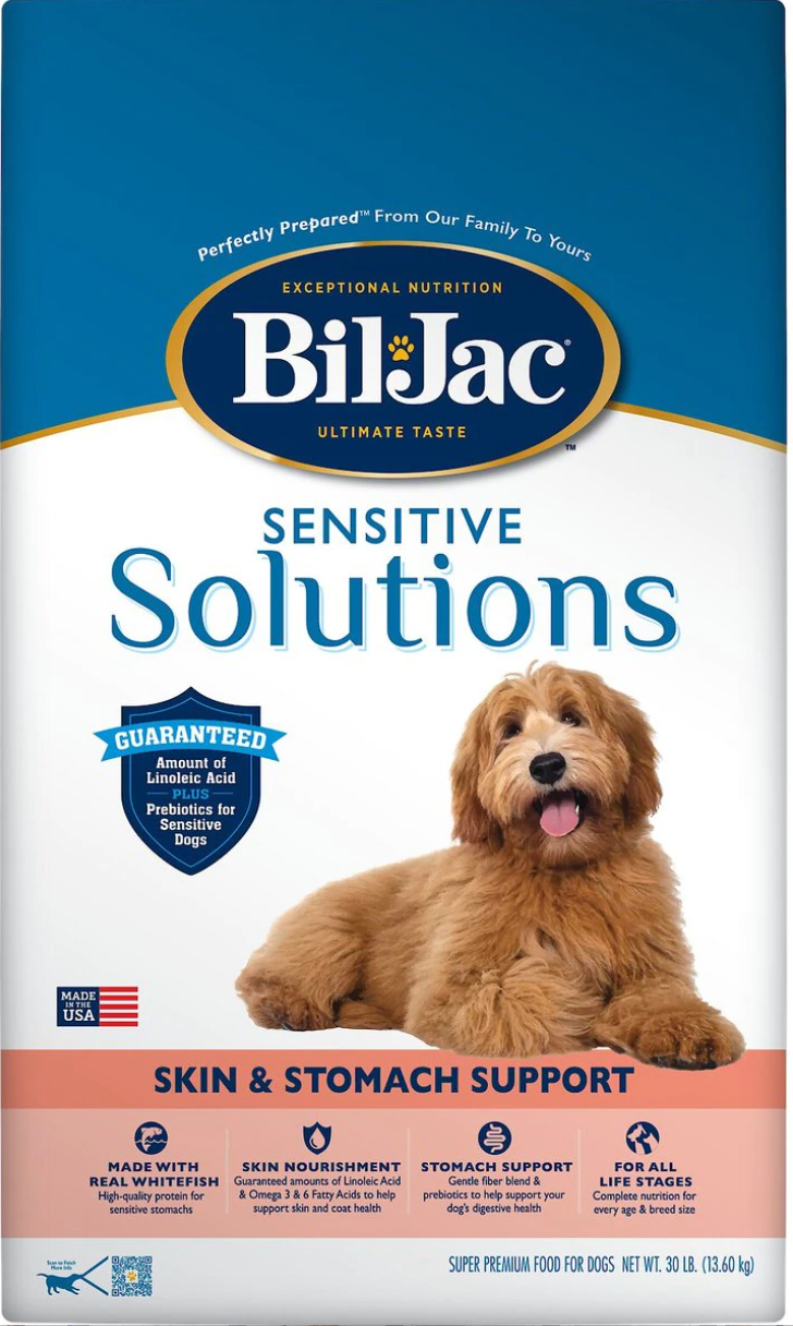 Bil-Jac Perro Sensitive Solutions Pollo y Pescado Blanco