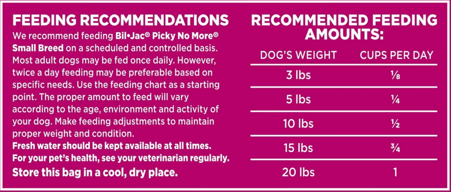Bil-Jac Perro Picky No More Razas Pequeñas Higado