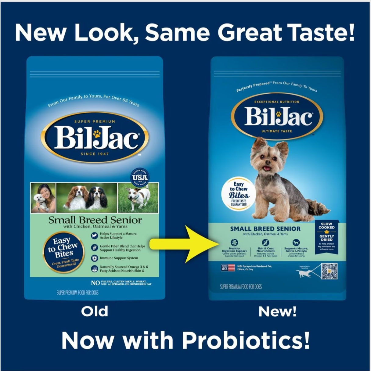 Bil-Jac Perro Senior Raza Pequeña