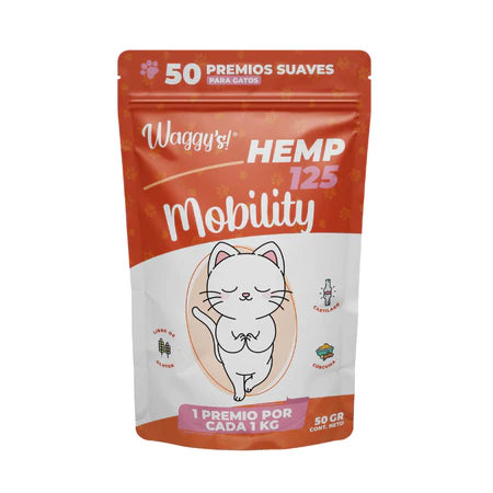 Waggy's-mobility 125 hemp gato 50 piezas