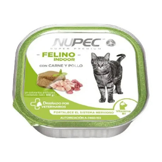 NUPEC WET GATO INDOOR 4 LATAS DE 100GRS