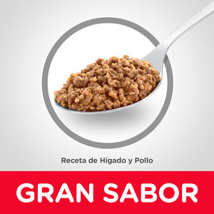 Hill's Science Diet, Alimento Enlatado para Gato, Kitten, Sabor Hígado y Pollo
