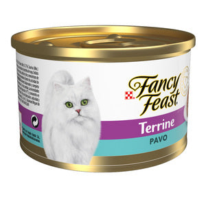 LATA FANCY FEAST TERRINE PAVO 85 g