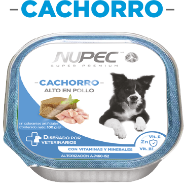 NUPEC WET CACHORRO 4 LATAS DE 100GRS
