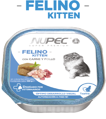 NUPEC WET GATITO 4 LATAS DE 100GRS