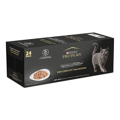 PROPLAN- MIX POUCH GATO 24 pz