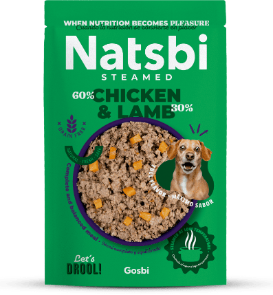 Natsbi-Pollo con cordero 500 gr